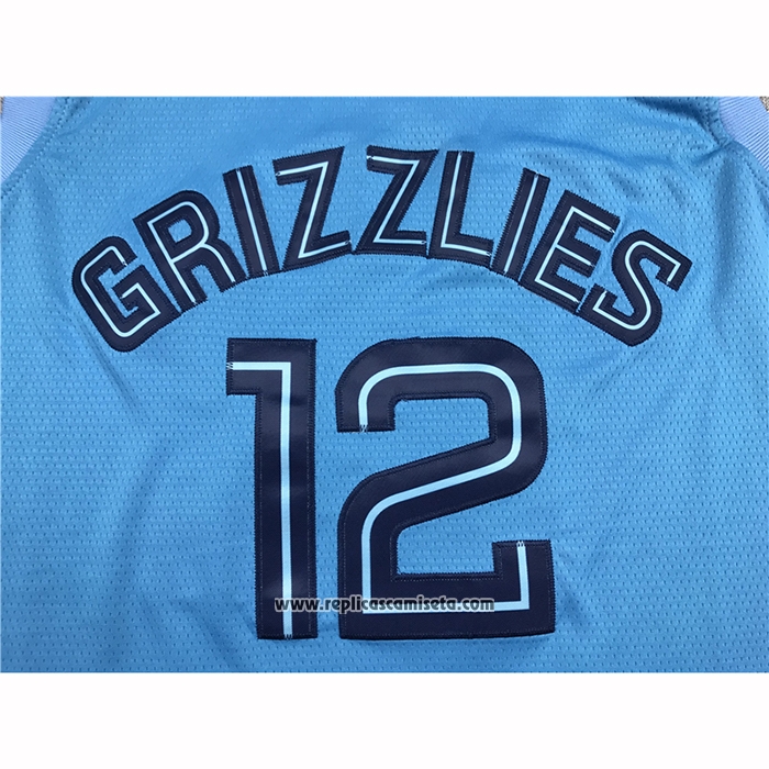 Camiseta Memphis Grizzlies Ja Morant #12 Statement 2019-20 Azul
